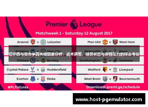 切尔西与曼市争四关键因素分析：战术调整、球员状态与赛程压力的综合考量